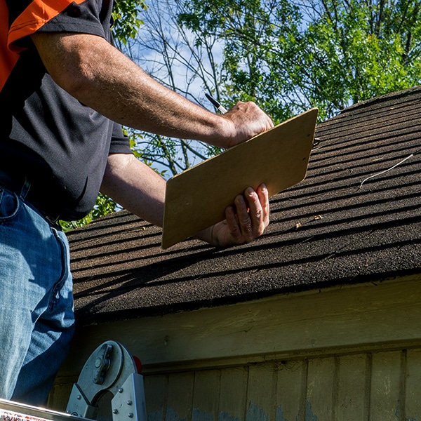 BCM Roof Inspection and Repair Estimates on a roof in Pontiac Michigan