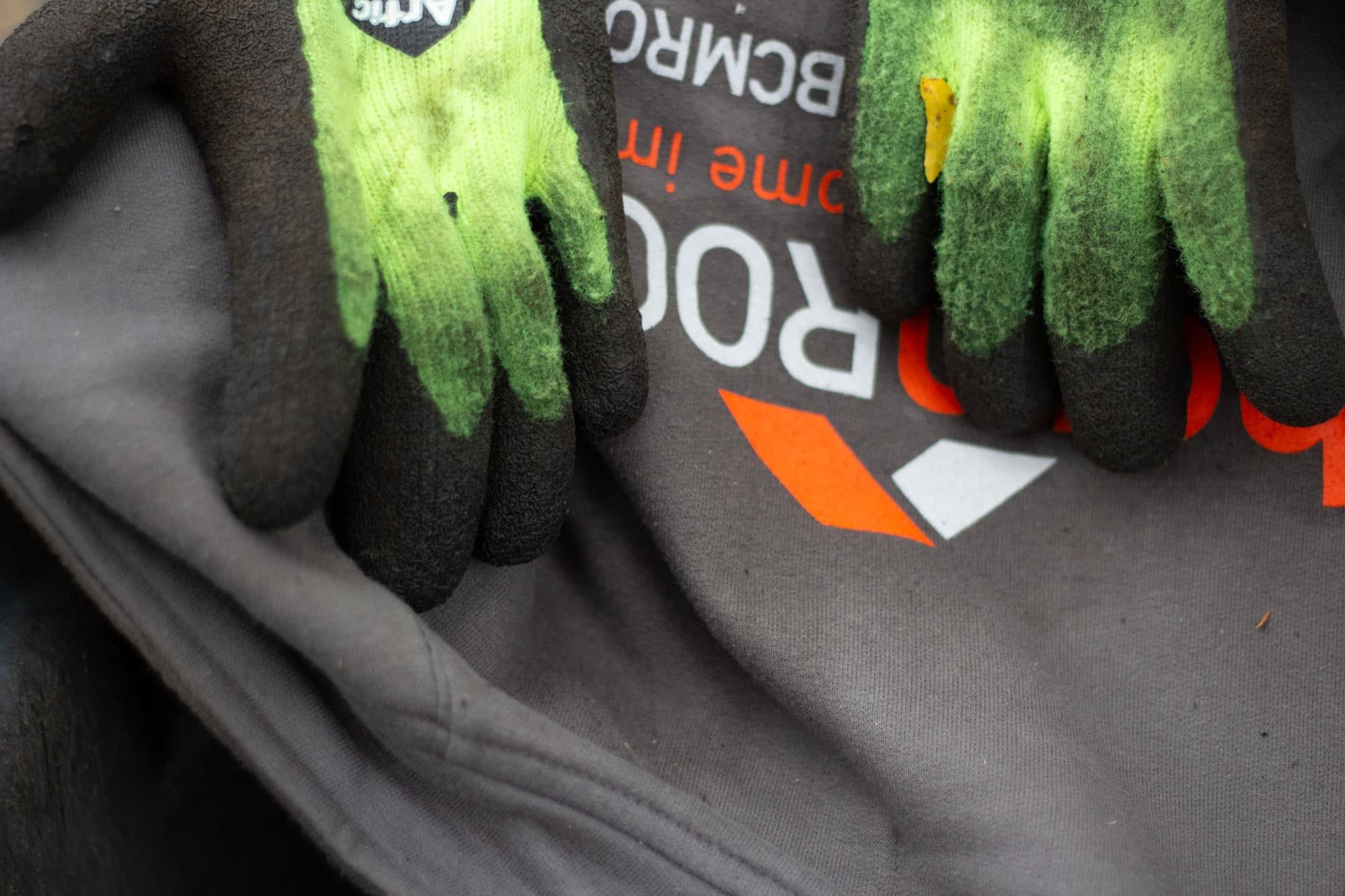 BCM Roofing gloves and apparel