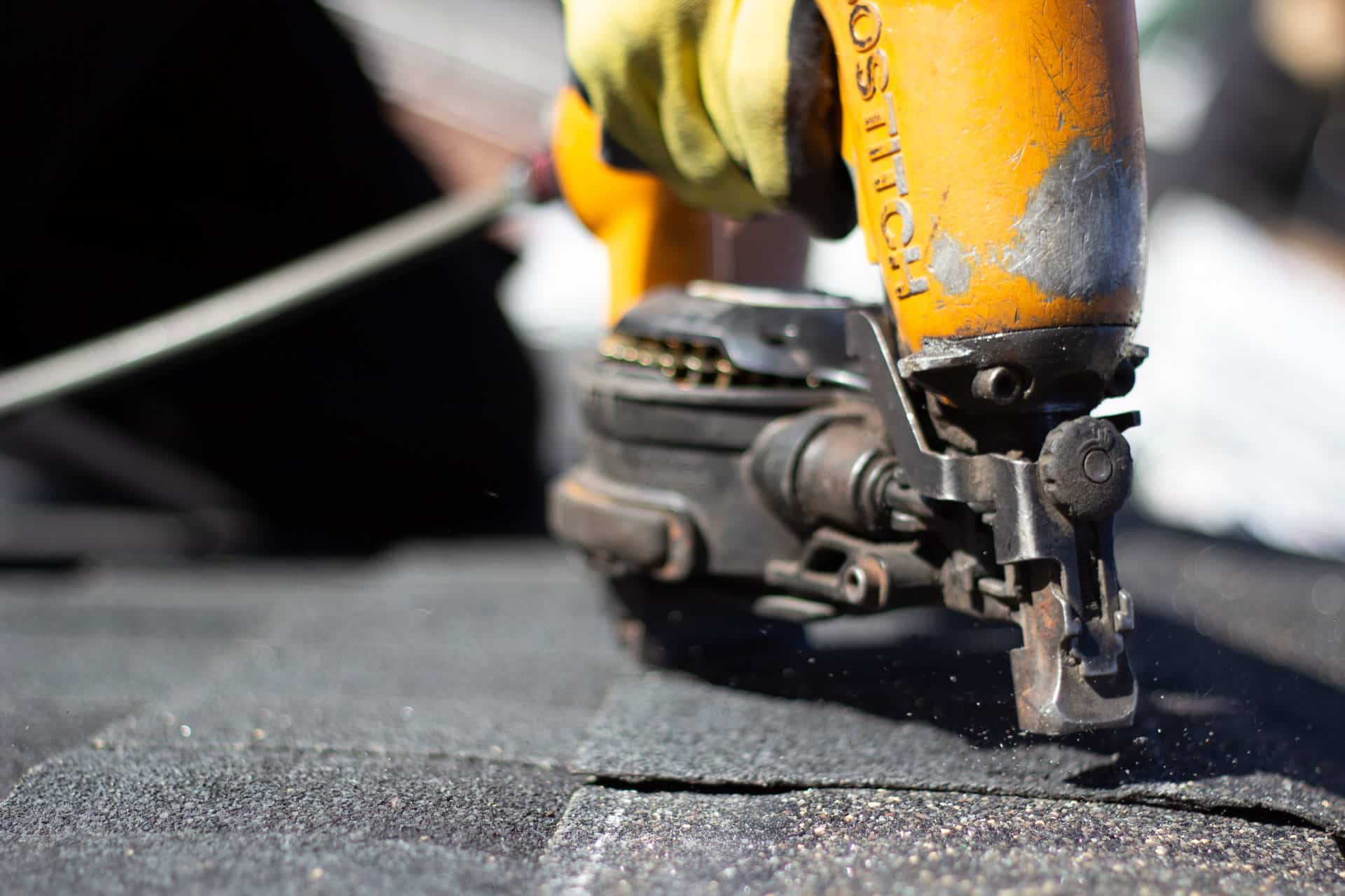 BCM Roofing nail gun firing nails