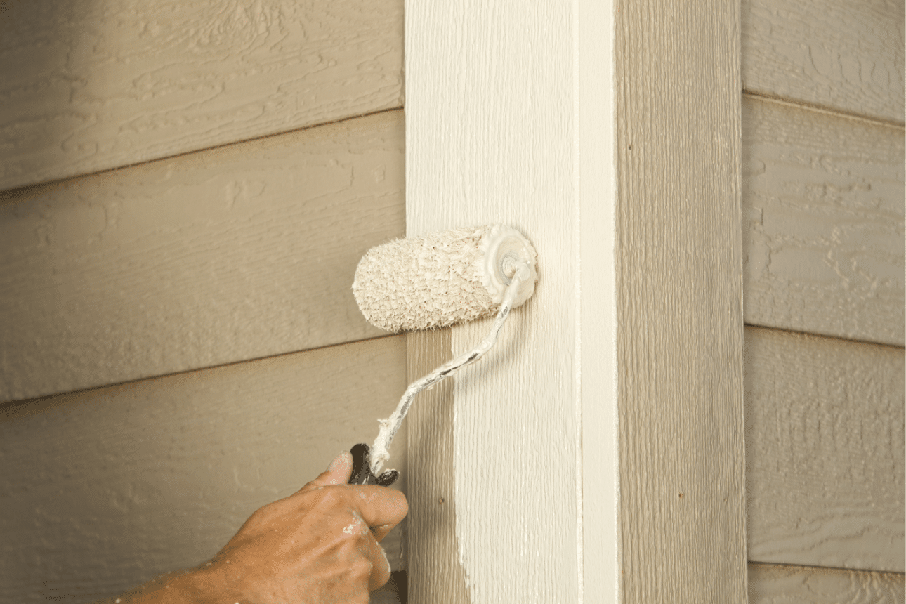 painting vinyl siding DIY